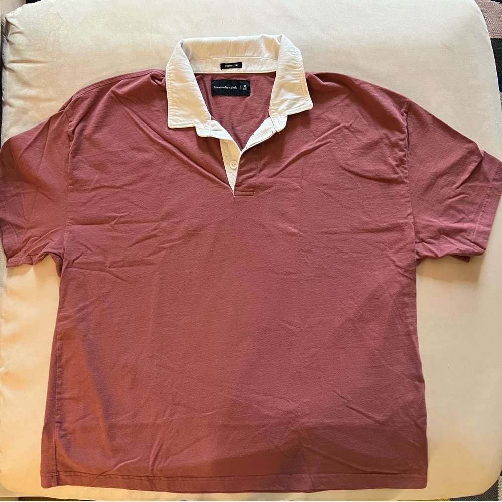 Short Sleeved Men’s Abercrombie & Fitch Rugby Shirt